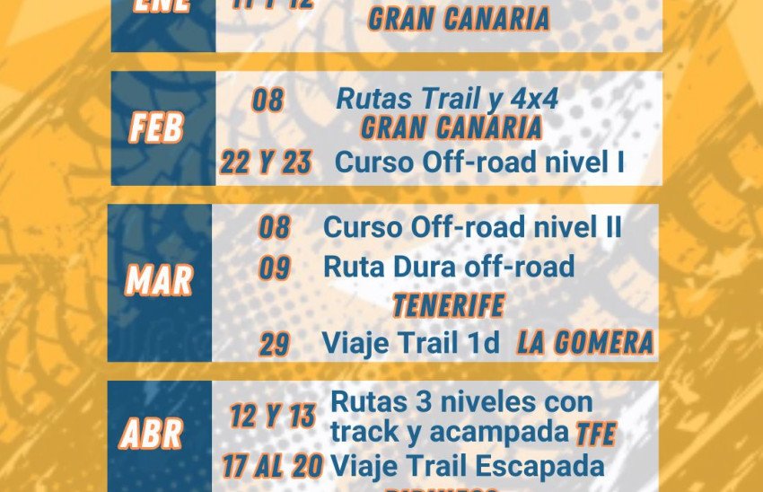 CALENDARIO 2025