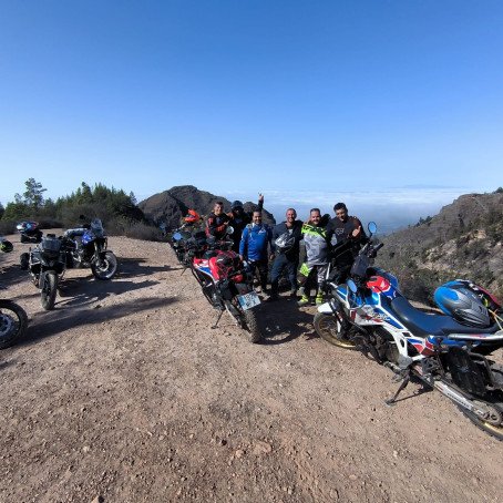 La Gomera un día EN moto trail